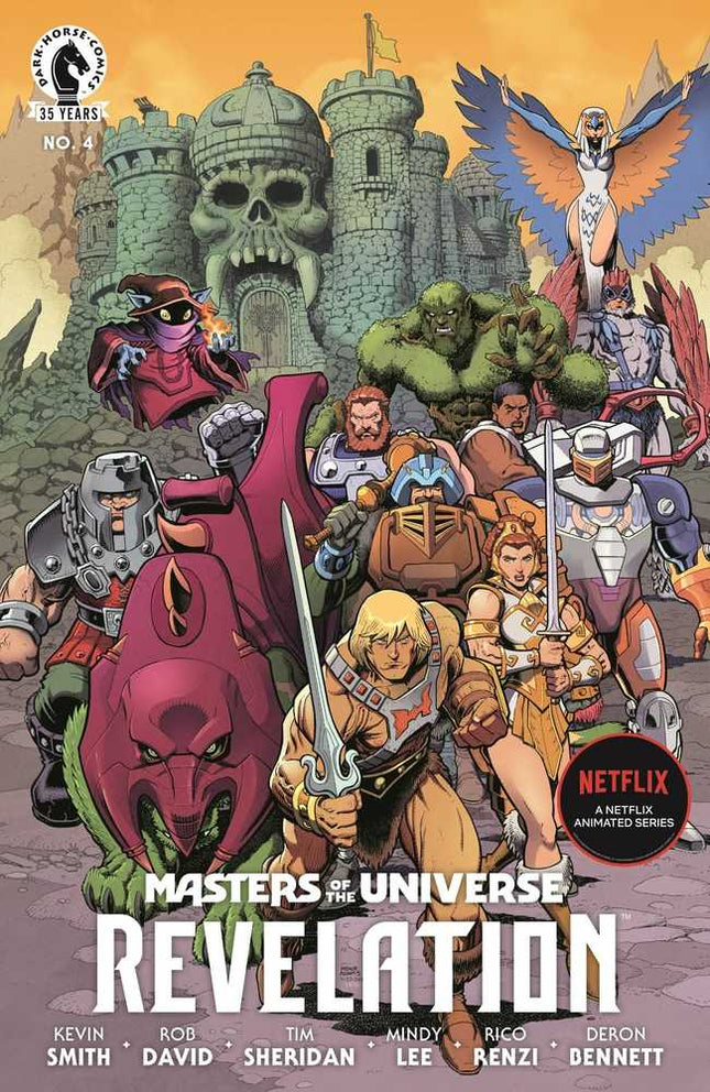 Masters Of The Universe Revelation #4 (Of 4) Cover B Adams