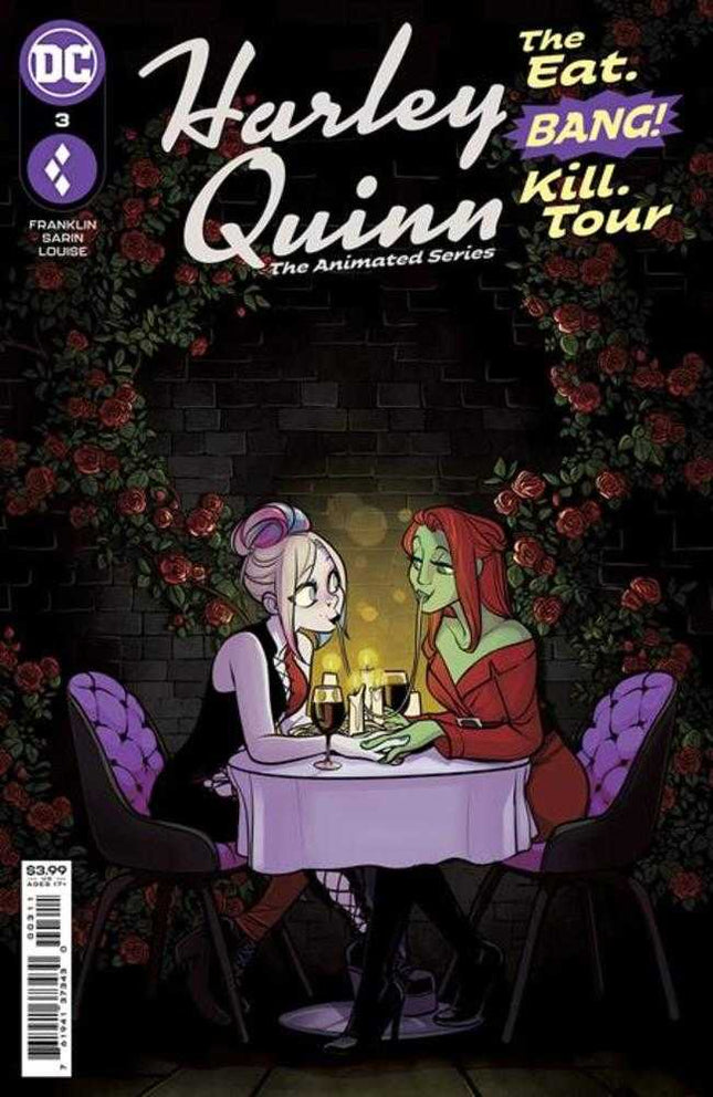 Harley Quinn The Animated Series The Eat Bang Kill Tour #3 (Of 6) Cover A Max Sarin (Mature)