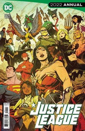 Justice League 2021 Annual #1 Cover A Sanford Greene