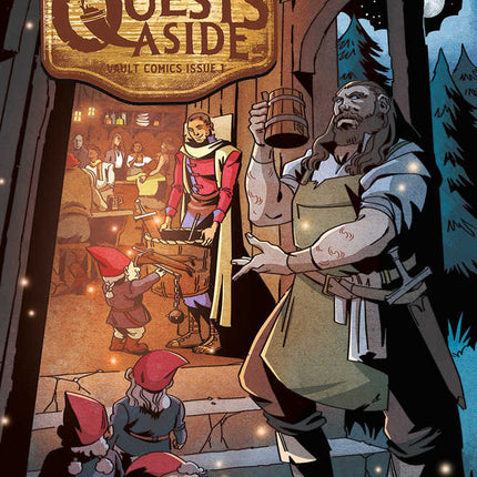 Quests Aside #1 Cover A Gogou