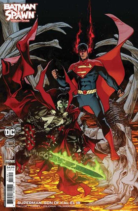 Superman Son Of Kal-El #18 Cover E Ryan Sook DC Spawn Card Stock Variant (Kal-El Returns)