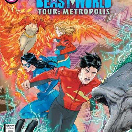Titans Beast World Tour Metropolis #1 (One Shot) Cover A Mikel Janin