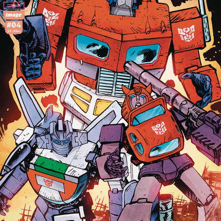 Transformers #4 Cover A Daniel Warren Johnson & Mike Spicer