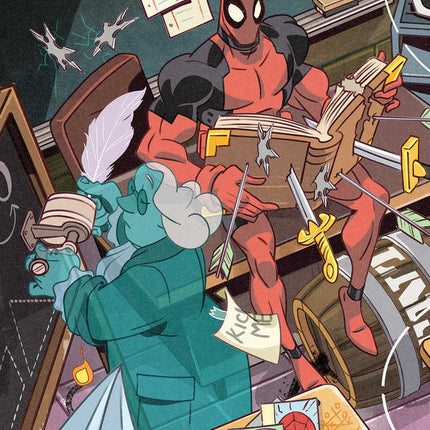 Deadpool #1 Sean Galloway Saturday Morning Connecting Variant
