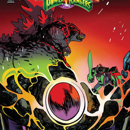 Godzilla vs. The Mighty Morphin Power Rangers II #3 Cover A (Rivas)