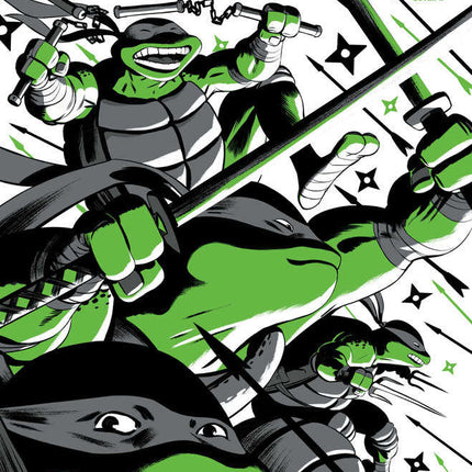 Teenage Mutant Ninja Turtles: Black, White, And Green #2 Cover A (RodríGuez)