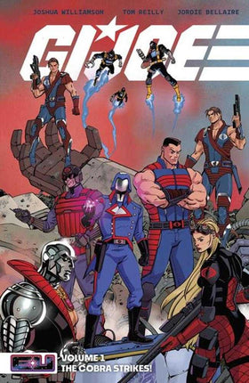 G.I. Joe Trade Paperback Volume 01 The Cobra Strikes Direct Market Exclusive Tom Reilly Red Cover