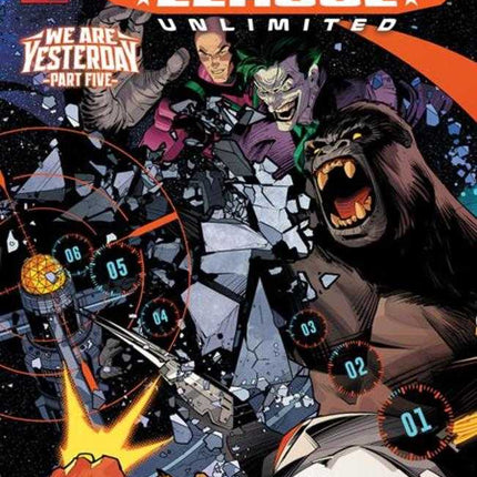 Justice League Unlimited #7 Cover A Dan Mora Connecting (We Are Yesterday)