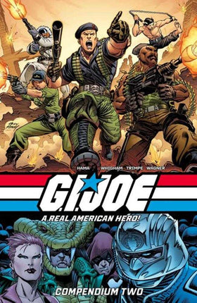 G.I. Joe A Real American Hero Compendium Trade Paperback Book 02 Andy Kubert & Laura Martin Cover