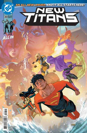New Titans #33 Cover A Taurin Clarke