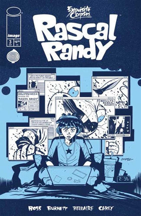 Exquisite Corpses Rascal Randy #3 (Of 5) Cover C Dylan Burnett Polybagged With Collectible Card Variant (Mature)