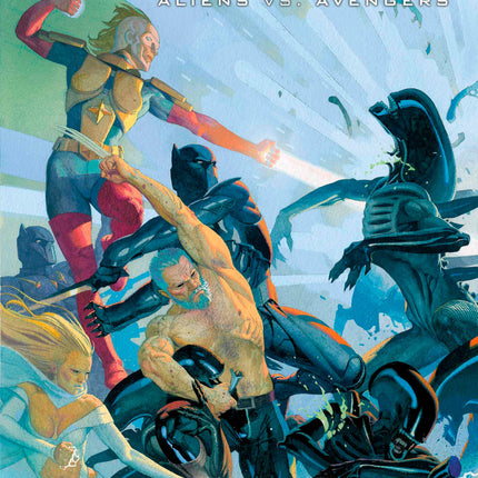 Aliens vs. Avengers #4