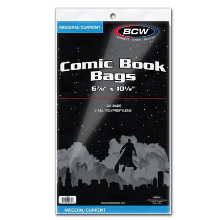 BCW Current/Modern Comic Bags (Pack Of 100)
