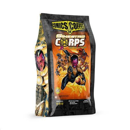 COMICS ON COFFEE SINESTRO BLEND OF DARKNESS 12OZ BAG