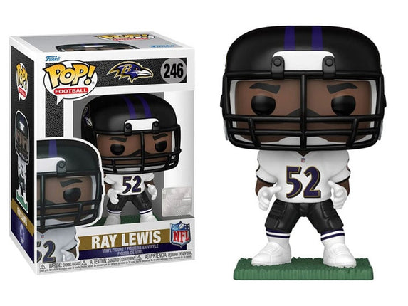 NFL Legends Baltimore Ravens Ray Lewis (White Uniform) Pop! Vinyl Figure