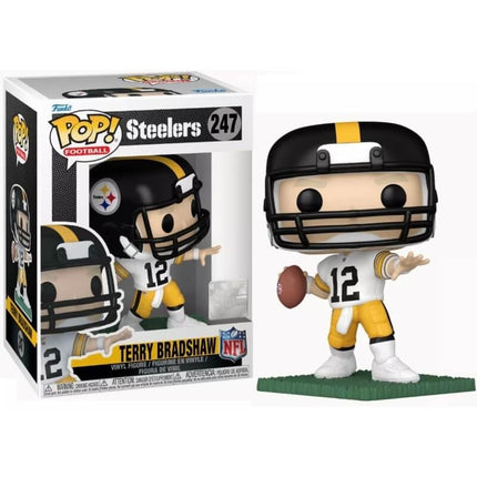 NFL Legends Pittsburgh Steelers Terry Bradshaw (White Uniform) Pop! Vinyl Figure
