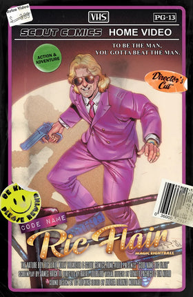 Codename Ric Flair Magic Eightball (One Shot) - Secret VHS Cover Rafael Loureiro
