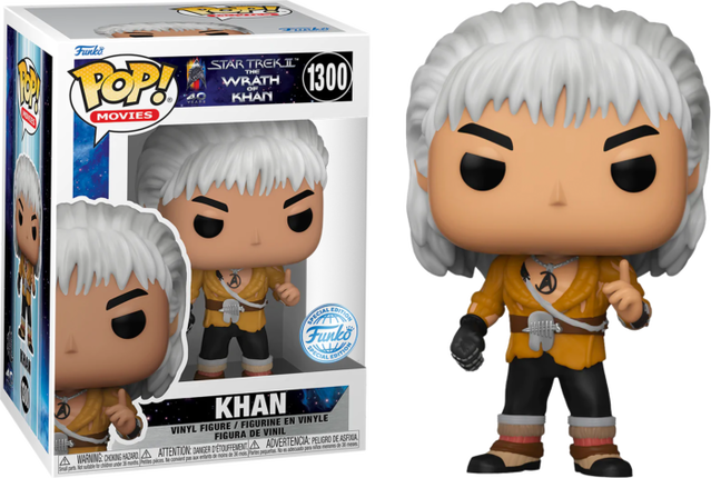 Star Trek II: The Wrath of Khan Khan Pop! Vinyl Figure - Special Edition