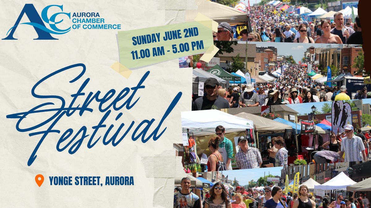 Aurora Street Festival June 2, 2024