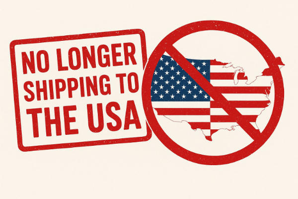 Shipping Update - No USA Shipments