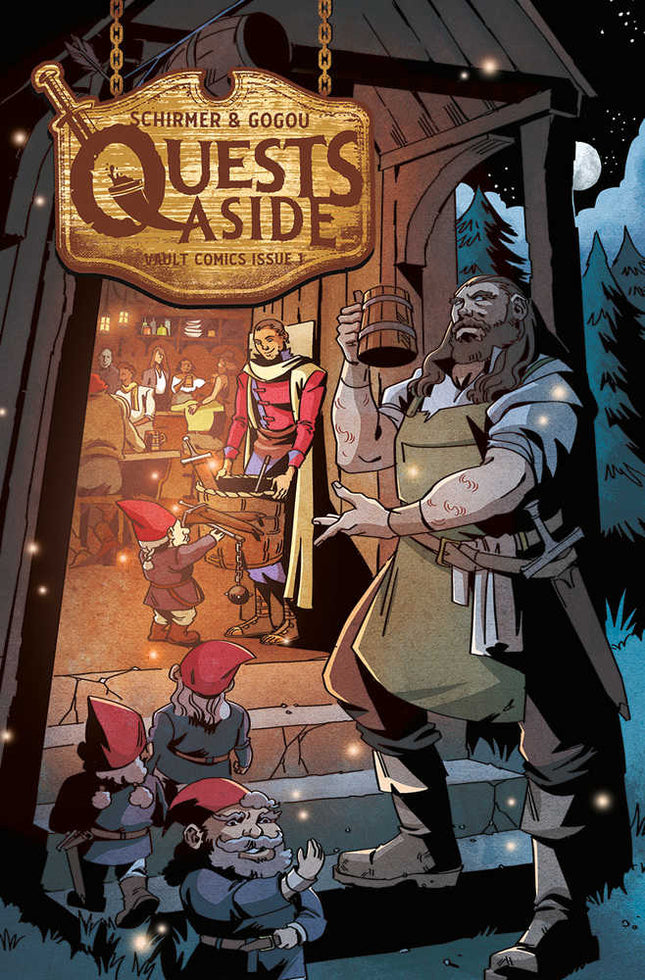 Quests Aside #1 Cover A Gogou