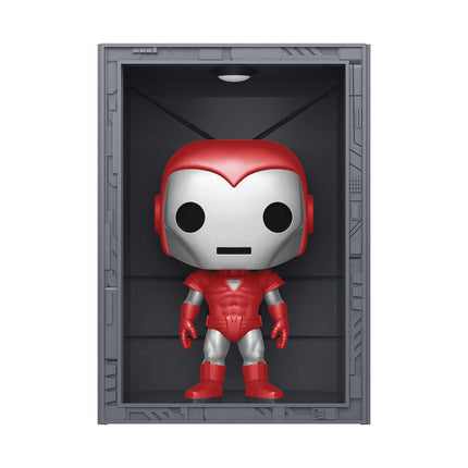 Iron Man Hall Of Armor Model 8 Silver Centurion Pop! Deluxe Vinyl Figure - Previews Exclusive