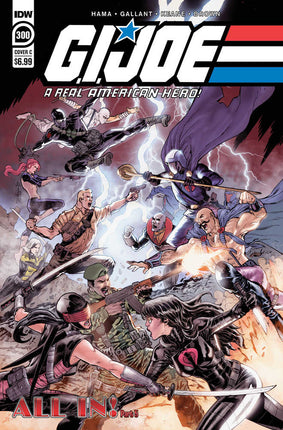 G.I. Joe A Real American Hero #300 Cover C Diaz