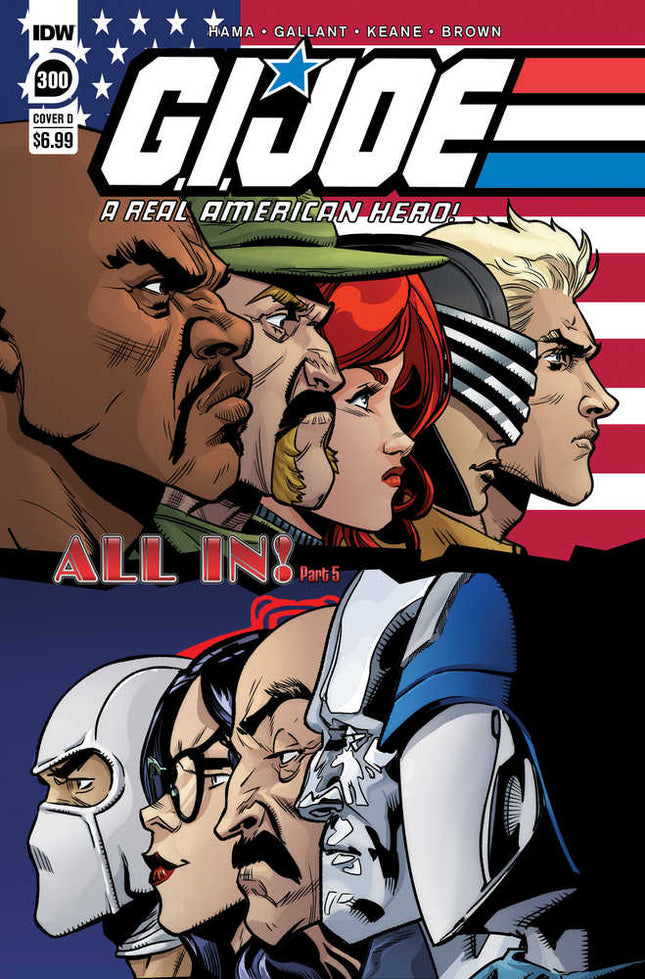 G.I. Joe A Real American Hero #300 Cover D Mckeown