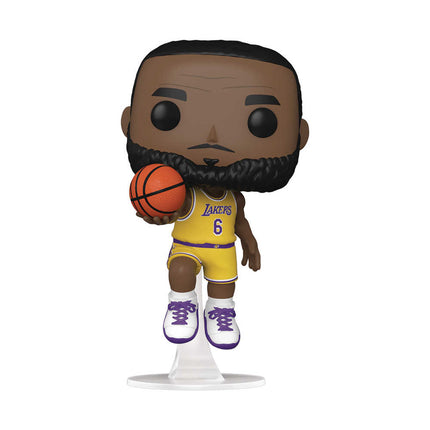 NBA Los Angeles Lakers Lebron James (Yellow/Purple) Pop! Vinyl Figure