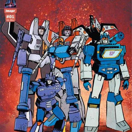 Transformers #1 Cover C Johnson & Spicer