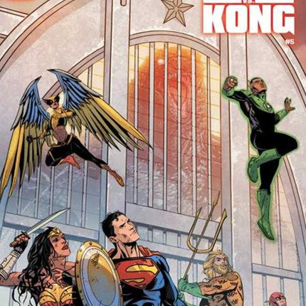 Justice League vs Godzilla vs Kong #5 (Of 7) Cover A Drew Johnson