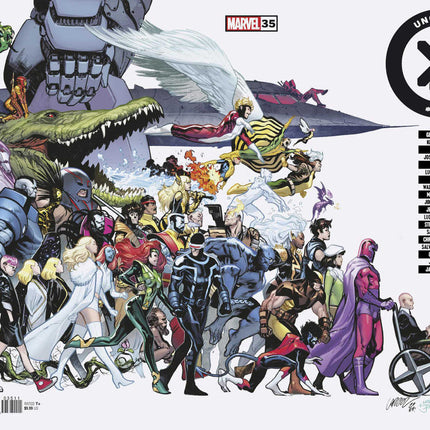 X-Men #35 Wraparound Cover [Fhx]