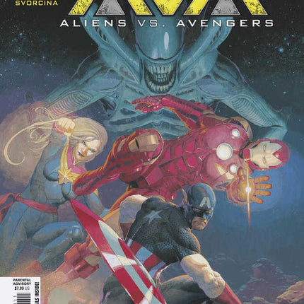 Aliens vs Avengers #1
