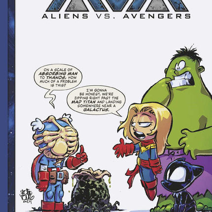 Aliens vs Avengers #1 Skottie Young Variant