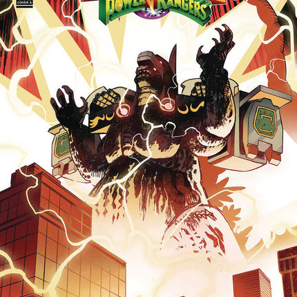 Godzilla vs MMPR II #4 Cover A Rivas