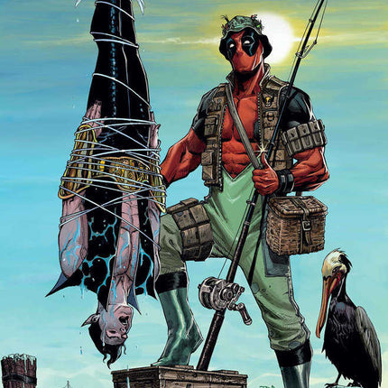 Namor #1 Joshua Cassara Deadpool Kills The Marvel Universe Variant