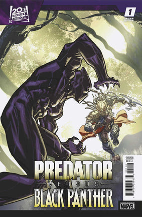 Predator vs. Black Panther #1 Pete Woods 1 in 25 Variant