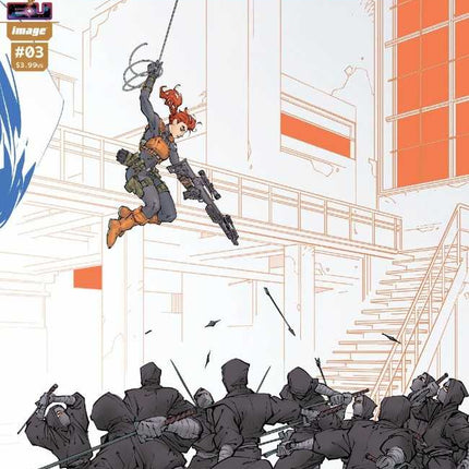 Scarlett #3 (Of 5) Cover C 1 in 10 Gleb Melnikov Connecting Variant