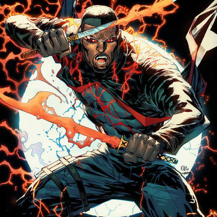 Blade: Red Band #1 Ken Lashley Red Foil Variant [Polybagged]