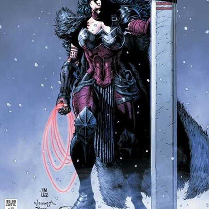 Absolute Wonder Woman #1 Cover C Jim Lee Card Stock Variant