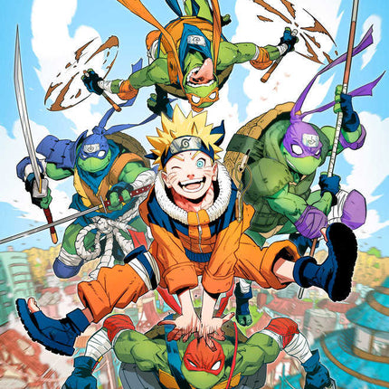 Teenage Mutant Ninja Turtles X Naruto #1 Cover A (JiméNez)
