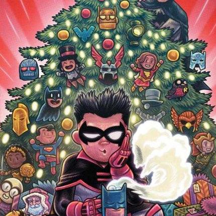 Batman Santa Claus Silent Knight Returns #1 (Of 5) Cover C Dan Hipp DC Holiday Surprise Rub And Smell Polybag Variant