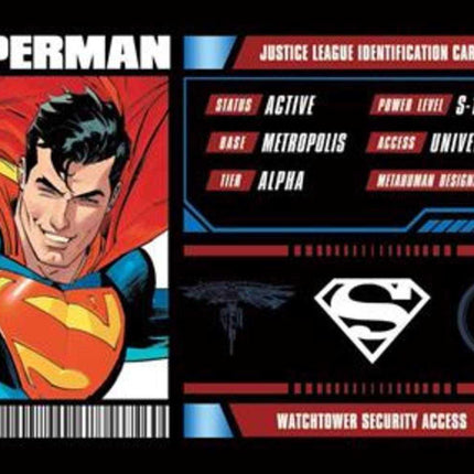Justice League Membership Card - Superman