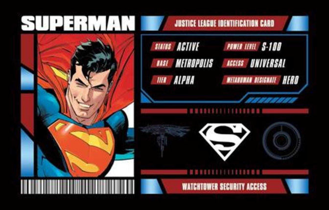 Justice League Membership Card - Superman