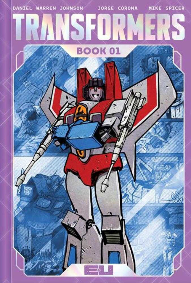 Transformers Deluxe Trade Paperback Hardcover Book 01 Direct Market Exclusive Daniel Warren Johnson & Mike Spicer Decepticon Cover