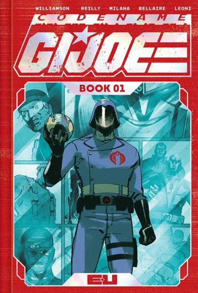 Codename G.I. Joe Trade Paperback Deluxe Edition Hardcover Book 01 Direct Market Exclusive Andrea Milana & Annalisa Leoni Spot Foil Cover