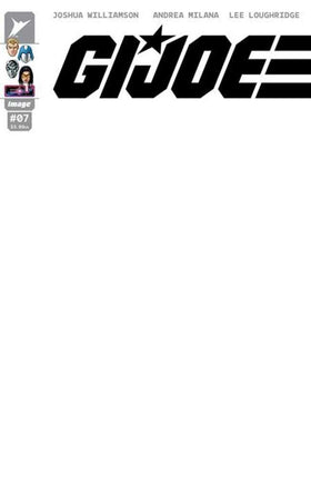 G.I. Joe #7 Cover G Blank Sketch Variant