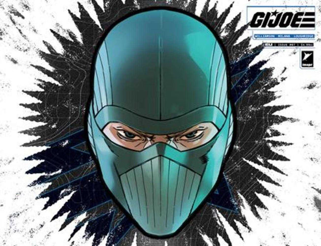 G.I. Joe #7 Cover H Andrea Milana & Andres Juarez Die Cut Foil Mask Variant