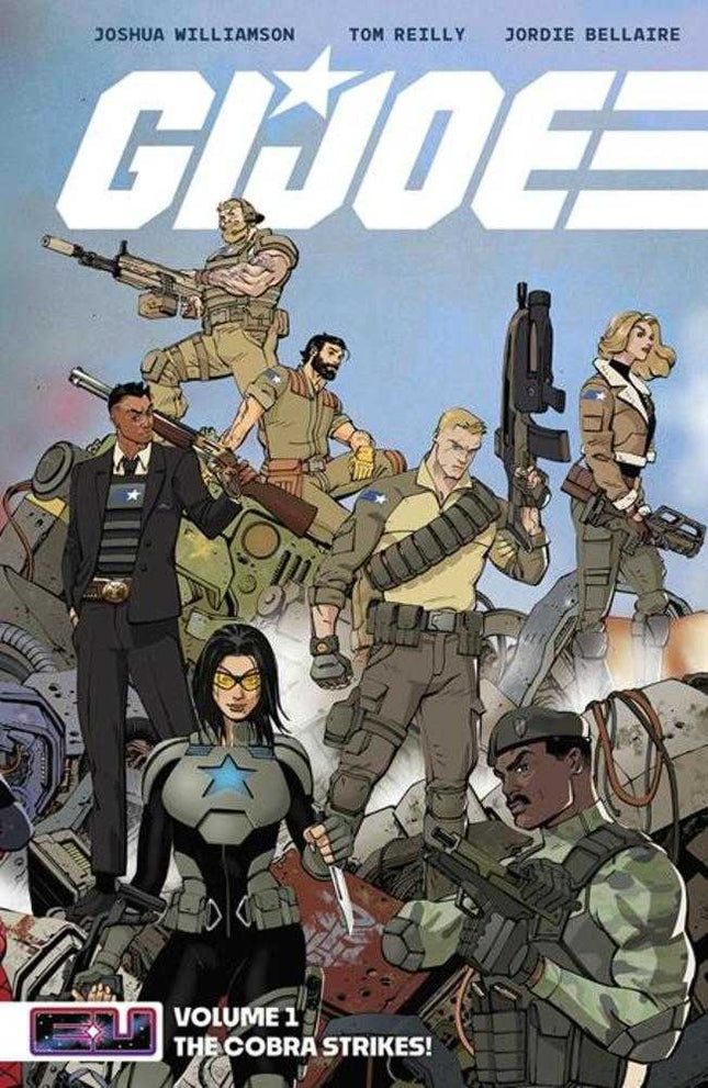 G.I. Joe Trade Paperback Volume 01 The Cobra Strikes Tom Reilly Cover
