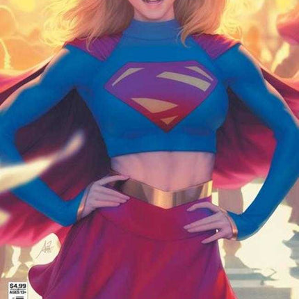 Supergirl #1 Cover B Stanley Artgerm Lau Card Stock Variant